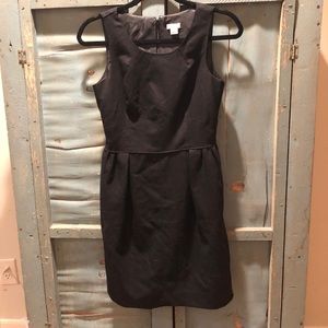 J. Crew factory black dress